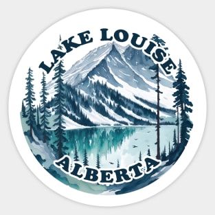 Lake louise Canada Sticker